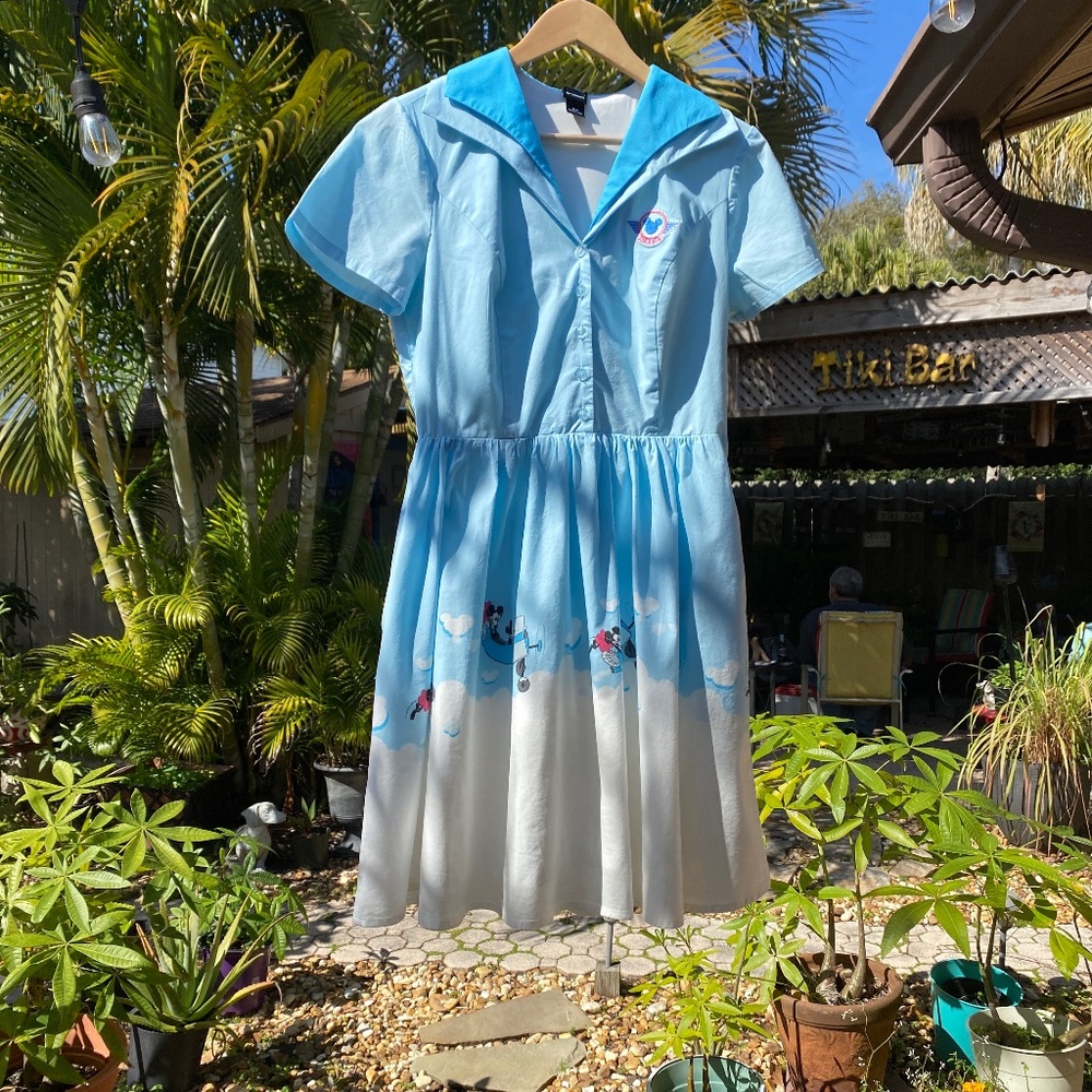 Disney Mickey Mouse Airplane dress